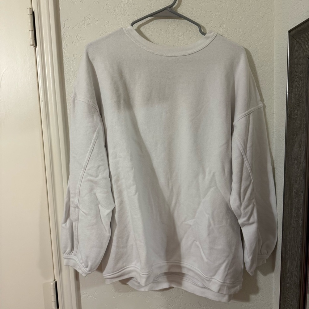 oversized aerie slouchy sweatshirt